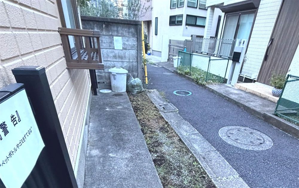 管理物件周辺の路地
