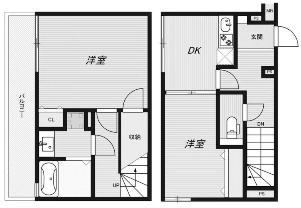 LEGALAND下北沢 104の間取り図